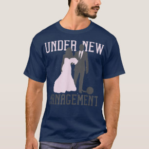 Funny bachelor party Under new Magagement  T-Shirt