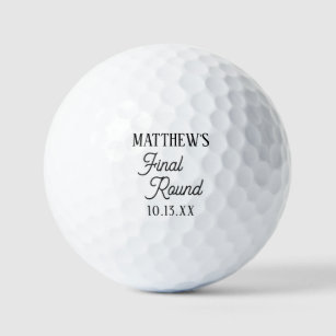 Funny Bachelor Party Wedding Favour Golf Balls