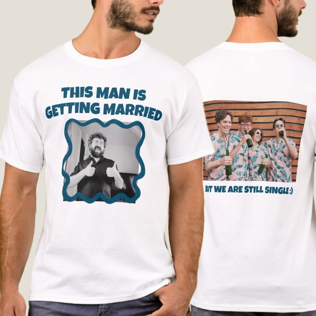 Funny Bachelor photo Party  T-Shirt (Creator Uploaded)