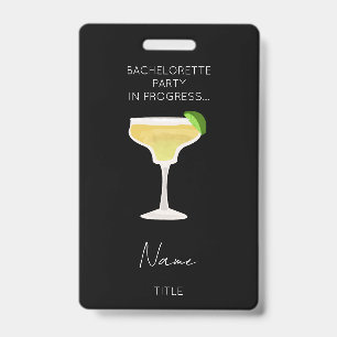 Funny Bachelorette Party Girls Weekend  ID Badge