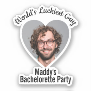 Funny Bachelorette Party Groom's Face Individual