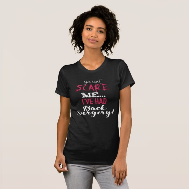Funny Back Surgery Recovery T-Shirt (Front Full)