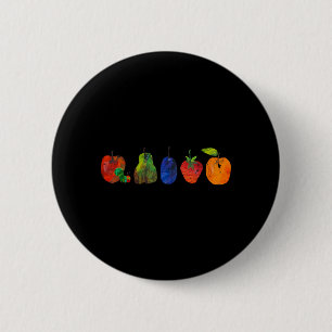 Funny Back to School Cute Hungry Lover Fruits 6 Cm Round Badge