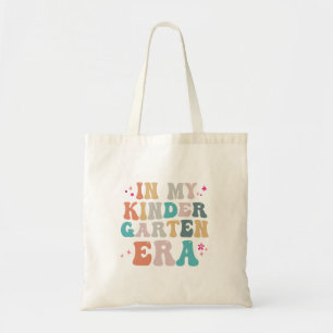 Funny Back to School in my Kindergarten Era Gift  Tote Bag