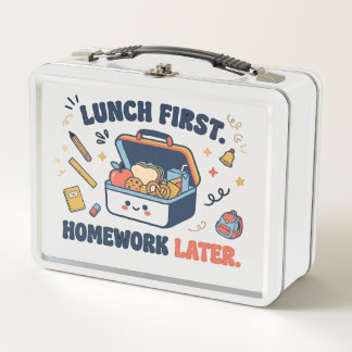 Funny Back to School Lunch Box for Kids