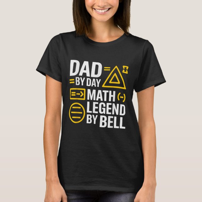 Funny Back To School Mathematics Lover Algebra Tea T-Shirt (Front)