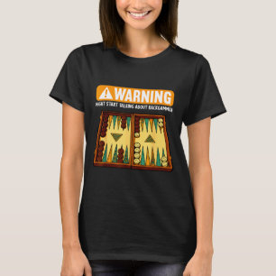 Funny Backgammon T-Shirt