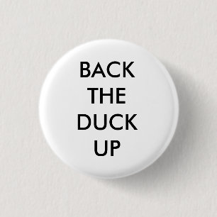 Funny Backpack Button