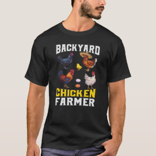 Funny Backyard Chicken Farmer Men's T-Shirt