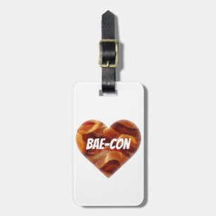 Funny Bacon Humour Luggage Tag