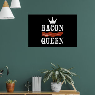 Funny Bacon Lover BBQ Pork Poster