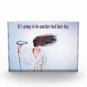 Funny Bad Hair Day photo block