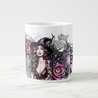 Funny Bad Witch Energy Large Coffee Mug