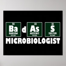 Funny Badass Microbiologist