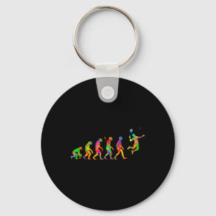 Funny Badminton Colourful For Men Women Ball Sport Key Ring