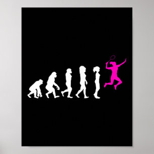 Funny Badminton Gift For Badminton Lover Poster