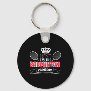 Funny Badminton Gift Idea For Badminton Player Key Ring
