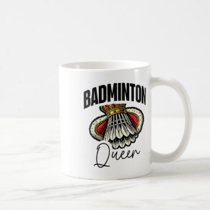 Funny Badminton Player Love Shuttle Design 0  Coffee Mug