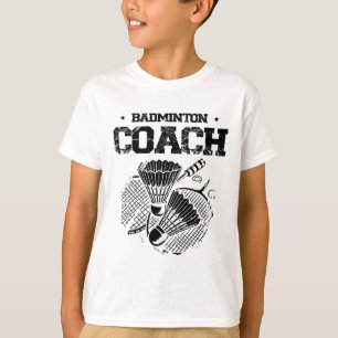 Funny Badminton Player Love Shuttle Design 5 T-Shirt
