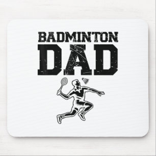 Funny Badminton Player Love Shuttle Design 9  Mouse Mat