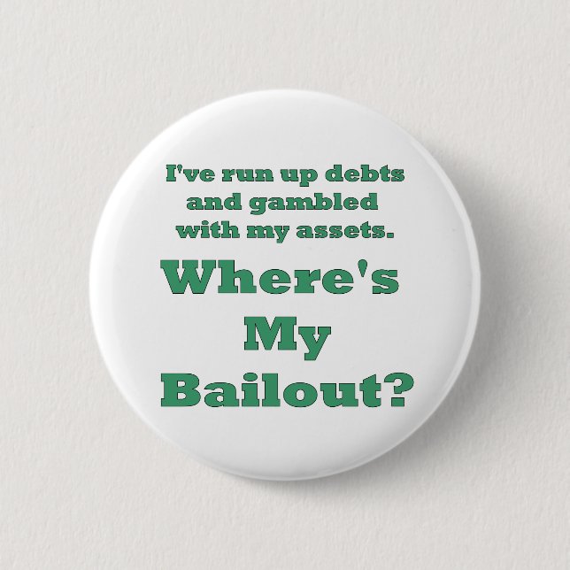 funny bailout button (Front)