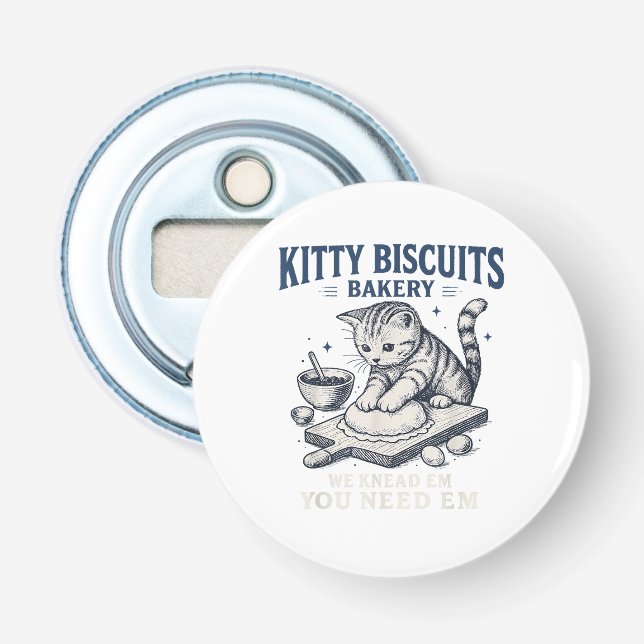 Funny Baking  Bottle Opener (Front)