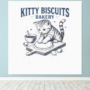 Funny Baking Canvas Print
