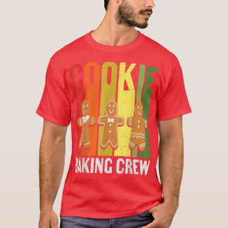 Funny Baking Crew Loves Cookies Graphic For Kids A T-Shirt