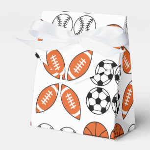 Funny Ball Pattern Favour Box