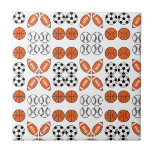 Funny Ball Pattern Tile