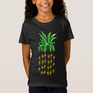 Funny Ballet Dancer Pineapple Women Fruit Lover Gi T-Shirt