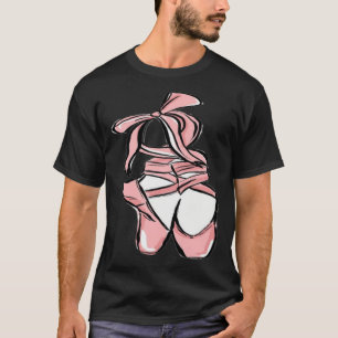 Funny Ballet Pointe For Ballerina Ballet Dancer Gi T-Shirt