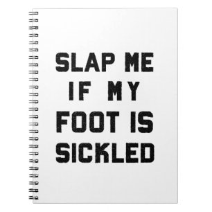 Funny Ballet Teacher Dance Student Sickled Foot Notebook