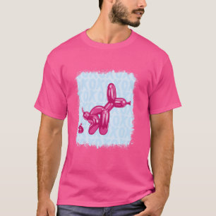 Funny Balloon Dog Balloon Animal Dog Cute Twisted T-Shirt