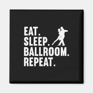 Funny Ballroom Design For Men Women Dance Ballroom Magnet