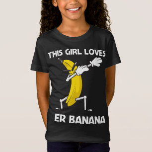 Funny Banana Art For Girls Kids Berry Fruit Smooth T-Shirt