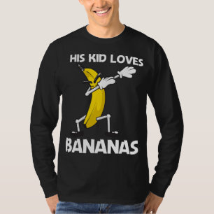 Funny Banana Art For Kids Boys Berry Fruit Smoothi T-Shirt