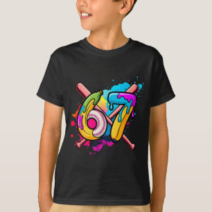 Funny Banana Baseball 67 Ice Cream Drip Meme  T-Shirt