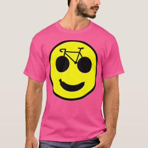 Funny Banana Bike Smile  T-Shirt