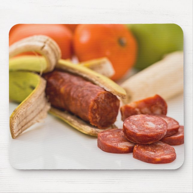 Funny Banana by storeman Mouse Mat (Front)