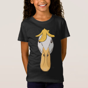 Funny Banana Duck Funny Anthropomorphic fruit bird T-Shirt
