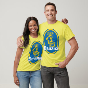 Funny Banana Fruit Label Instant Halloween Costume T-Shirt