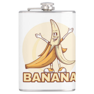 Funny Banana Hip Flask