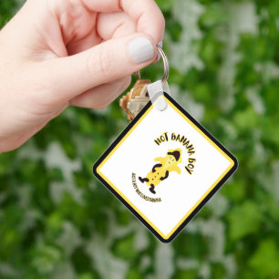 Funny banana key ring