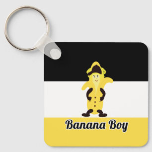 Funny banana key ring