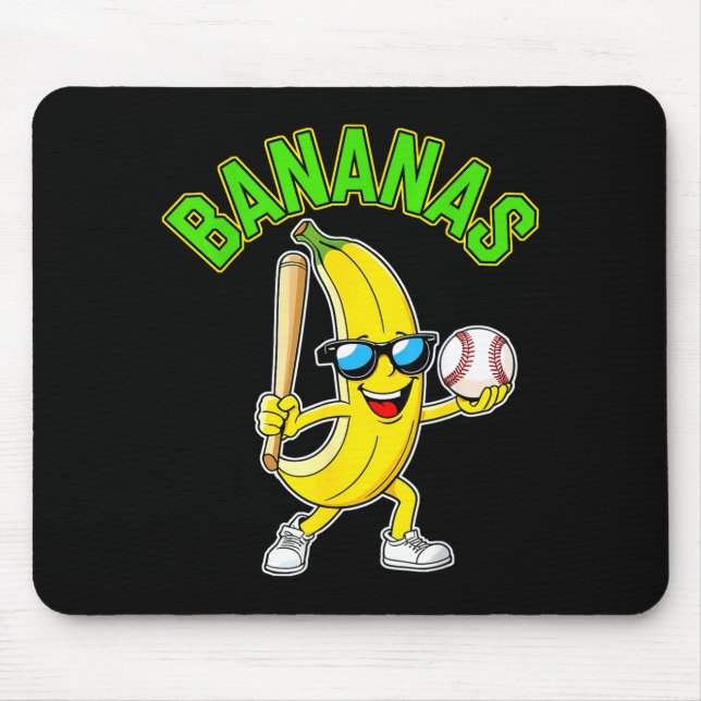 Funny banana  mouse mat (Front)