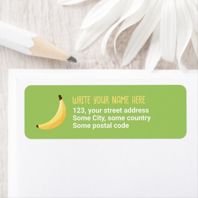Funny Banana Party custom kit modern and editable (Insitu)