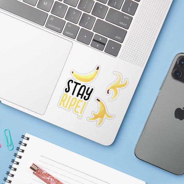 Funny Banana Party custom kit modern and editable (Laptop w/ iPhone)