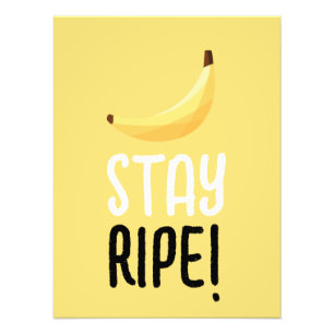 Funny Banana Party custom kit modern and editable Photo Print
