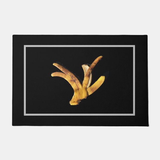 Funny Banana Peel Doormat (Front)